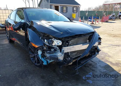 2019 Honda Civic Sport z USA, uszkodzony, nr VIN 2HGFC2F86KH546389